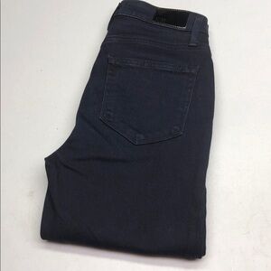 PAIGE NAVY CINDY CLASSIC STRAIGHT JEANS 26x30 LIKE NEW ⭐️